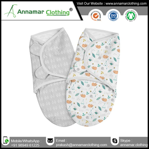 GOTS en coton biologique 100% de haute qualité certifie CPC wrap d'emmaillotage réglable pour bébé certifié noué pour bébé unisexe - Product Image 2