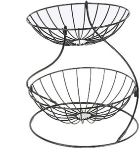 Fruit <b>Basket</b> Metal Wire Wire Fruit <b>Basket</b> 3 Tier Wire Fruit <b>Basket</b> - Product Image 3