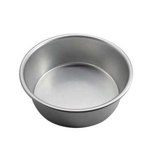 Molde redondo de aleación de aluminio para hornear, molde de gasa para pastel, horno de panadería, utensilios de cocina, AK 6, 8 pulgadas, <span class=keywords><strong>precio</strong></span> de fábrica - Product Image 4