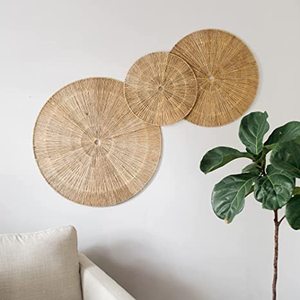 Plaque suspendue de jonc de mer naturelle tissée à la main, vaisselle de haute qualité, fabriquée au Vietnam, livraison gratuite - Product Image 5