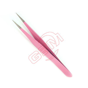 Pinces à épiler pour extensions de cils en acier inoxydable de qualité supérieure, vente chaude, durables, réutilisables, instrument de beauté - Product Image 3