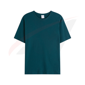 Prix de gros de bonne qualité T-shirts à col rond personnalisés Impression de vêtements pour hommes avec logo personnalisé T-shirts en coton surdimensionné - Product Image 4