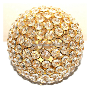 Chaîne en fer massif de 1 mètre à économie d'énergie plaquée or Lustre à boule suspendu Lustres en cristal Lampes suspendues - Product Image 1