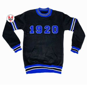 เสื้อสเวตเชิ้ตคอกลมคอกลมพิมพ์ลายโลโก้ Zeta phi Beta - Product Image 4