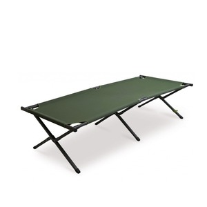 เตียงนอนแคมป์ปิ้งพับได้,เตียงพกพาสีเขียวเข้มสำหรับเดินทางกิจกรรมกลางแจ้งเตียงสำหรับแค้มปิ้งปรับได้ - Product Image 2
