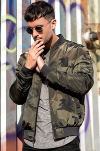 Blousons bomber unis et camouflage tendance - Product Image 2