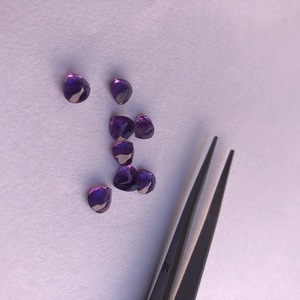 Piedra amatista Africana Natural de 4mm y 6mm, corte de corazón, suelta facetada piedra preciosa, venta al por mayor, fábrica, mejor precio, tendencia en línea, calidad AAA - Product Image 3
