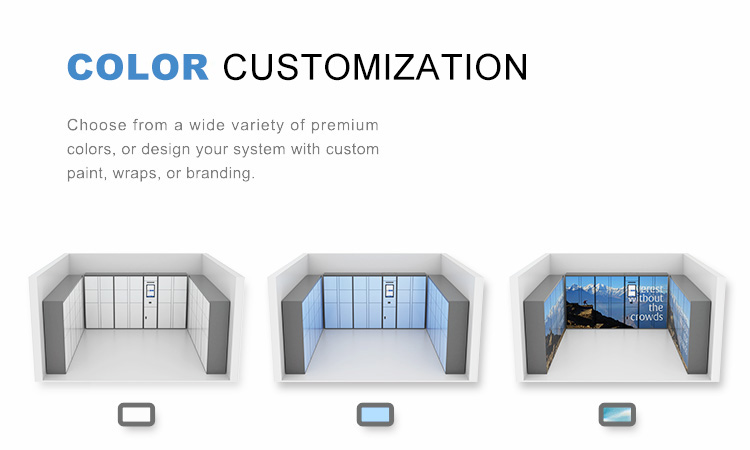 Winnsen Smart System Laundry Drop Off Lockers Digital For Shop
