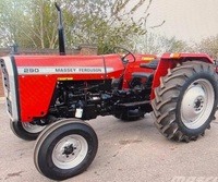Tractor MASSEY FERGUSON 2WD 290 de 85HP con Motor y Caja de Cambios con Bomba, Probado e Inspeccionado, 10001-20000 Horas, Multifuncional