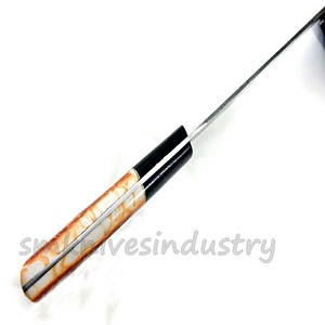 Juego de cuchillos de cocina de estilo Damasco hechos a mano, con kit de cuero, 04 piezas, Smk1926 - Product Image 3