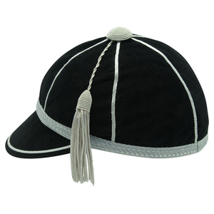 Casquette de cérémonie ajustable en velours rayé personnalisée, fabricant OEM pour les cérémonies, événements, écoles, fournisseurs d'uniformes en gros - Product Image 5