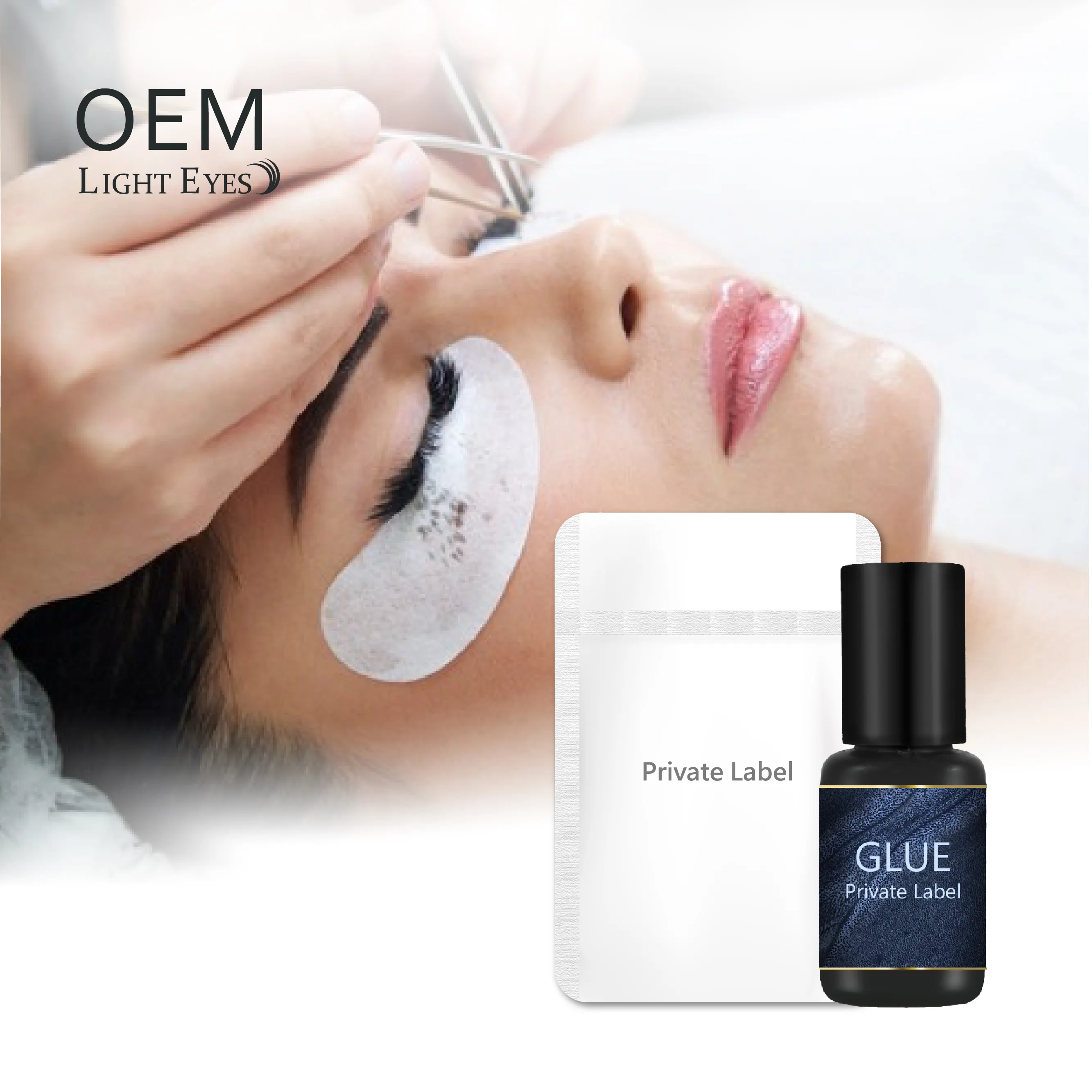 Quick Drying Eyelash Adhesive Volume Eyelash Glue Private Label
