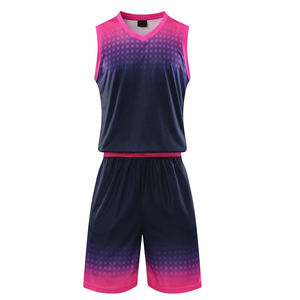 Uniformes d'équipe de basket-ball personnalisés pour hommes avec tissu anti-boulochage et short en jersey évacuant l'humidité approvisionnement d'usine OEM - Product Image 2