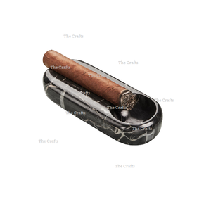Cendrier en marbre fait main, design dernier cri, taille et forme personnalisées, pour accessoires de fumeur - Product Image 6