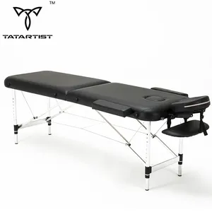 USA free shipping Aluminum folding portable best massage bed outside furniture With carry bag