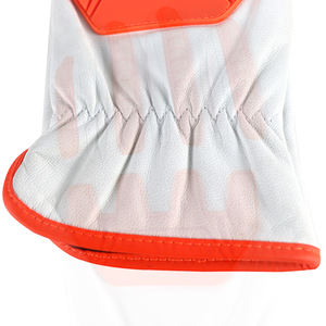 Guantes de moto de cuero PU de piel de oveja de alta calidad para adultos cómodos transpirables dedo completo impermeable Anti-calor guante de fuego - Product Image 5