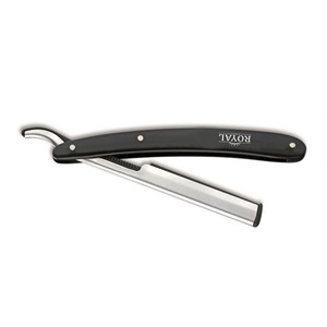 Mới Thép không gỉ cắt tóc an toàn dao cạo râu cắt tóc dao cạo râu nhựa màu đen xử lý dao cạo bộ an toàn - Product Image 6