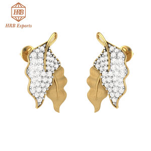 Pendiente solitario certificado por DEF, diseño encantador, moissanita, Diamante incoloro - Product Image 6