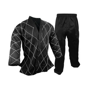 Venta al por mayor de uniformes Hapkido fáciles de usar con tela transpirable mejor calidad 100% algodón uniformes Hapkido - Product Image 5