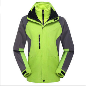 100% poliéster de alta calidad a prueba de viento de talla grande chaquetas de nieve de esquí impermeable transpirable de secado rápido suave Shell cómodo al aire libre - Product Image 5