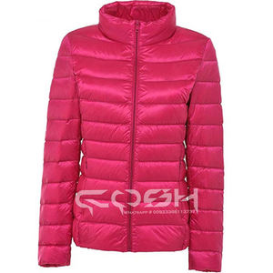 Chaquetas Acolchadas de Invierno para Mujer con Cuello Alto y Tejido de Punto - Product Image 2