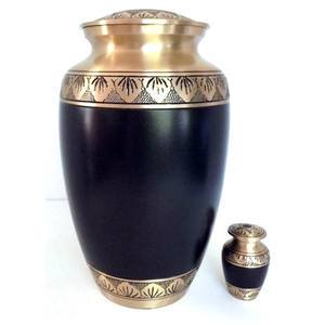 Brass Cremation Urns for Human Adult Shiny Polished Baby and <b>Pet</b> <b>Ashes</b> <b>Keepsake</b> Metal and Copper Urn Cremation - Product Image 5