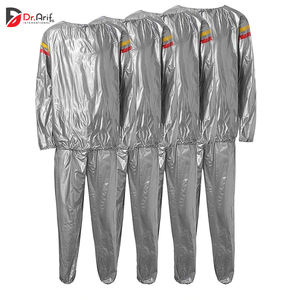 2025 traje de Sauna de PVC de alta calidad para hombres y mujeres gimnasio transpirable y entrenamiento en casa Fitness para bajar de peso - Product Image 6