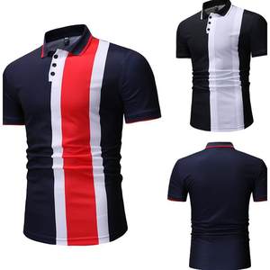 2022การออกแบบใหม่กางเกงขาสั้นแขนแฟชั่นสวมใส่ที่กำหนดเองที่มีคุณภาพสูงเสื้อโปโล - Product Image 5