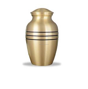 Pirámides de aluminio Urnas de cremación Urnas funerarias Fabricante Caja de metal Estilo Urnas de cremación con acabado dorado Hecho India - Product Image 4