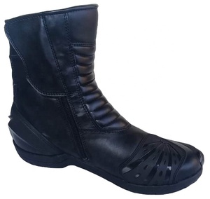 Top quality new style Leather Motorbike Racing boots USA - Product Image 1