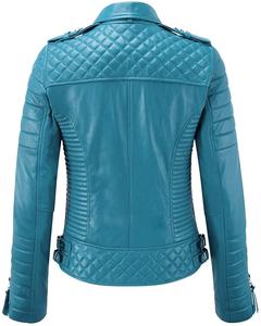 Chaqueta de cuero personalizada para mujer, chaquetas de alta calidad, a la moda, invierno, 2023 - Product Image 2