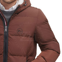2023 hommes décontracté couleur unie coupe-vent bouffant veste toile Streetwear mode pour hiver coupe-vent bouffant veste