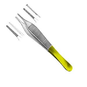 Adson-Pinzas de tejido con punta de carburo dentada - Product Image 4