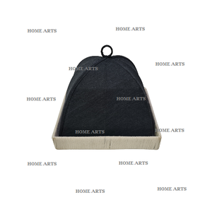 Dernier modèle Plateau de service en jute avec couvercle Plateau à dessert de forme et de taille personnalisées au prix le plus bas - Product Image 1