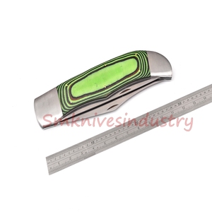 12นิ้วความยาวปิดแฮนด์เมดมีดพับยักษ์สวยงามด้วยใบมีดคู่ (Smk1610) - Product Image 6