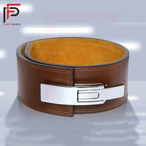 Ceinture à levier en cuir réglable de 4 pouces pour adultes Sûr et efficace Powerlifting Training Waist Support Sports Protective Features - Product Image 1