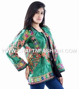 Kutch-Chaqueta de moda bordada estilo bohemio koti, chaqueta de vestir para fiesta - Product Image 3