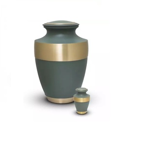 Urna de cremación de latón para mascotas, recuerdo Premium, urna de cremación, caja de cremación de la mejor calidad para cenizas, estampado de flores, urnas de cementerio - Product Image 4