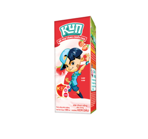 Lif Kun – yaourt crémeux à la fraise, boisson saine pour bébés, 180 ml - Product Image 1