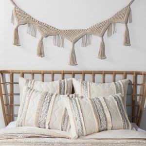 Nueva guirnalda colorida de macramé tejida a mano de moda al por mayor para la decoración de Navidad DE LA India - Product Image 4