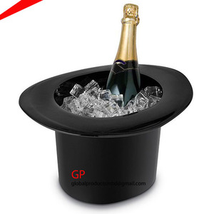 ถังน้ำแข็งทองแดงสำเร็จรูปดีไซน์แบบโบราณที่ทันสมัยสำหรับ2025ถังแช่โลหะสำหรับบาร์งานแต่งงานโรงแรม - Product Image 3