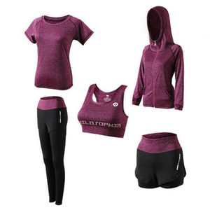 Womens Yoga Camo Suit Crop Leggings Bra Set Fitness Sports Workout - Product Image 1