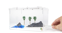 Décoration de chambre en plastique écologique, design plage, palmiers, fourmis, formicarium