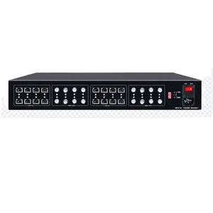 Folksafe 16-CH 12VDC блок питания HD пассивный видеоприемник концентратор пакет высокая мощность видео передатчик 3d видео конвертер