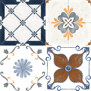 Gạch Lát Sàn Bằng Sứ Tráng Men Thủy Tinh Kỹ Thuật Số ANTICA <span class=keywords><strong>SERIES</strong></span> Thiết Kế Ma-rốc 600X600 600X1200 800X800 MM MATT FINISH - Product Image 1