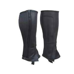 Adulte-Demi Chaps En Cuir Noir Et Marron Vente En Gros Équestre-Amara Design Personnalisé Équitation Full Chaps Hommes et Femmes - Product Image 1