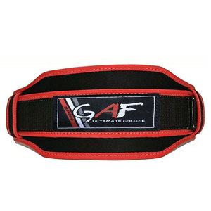 GAF เข็มขัดยกน้ำหนักแบบปรับได้,กำหนดเองได้ทำจากไนลอน100% เข็มขัดยกน้ำหนักในยิมทำจากนีโอพรีน - Product Image 3