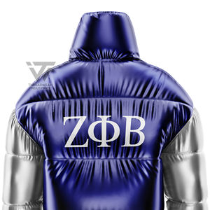 Veste matelassée sur mesure, bouffante sur mesure, métallique brillant, Zeta testeur - Product Image 5