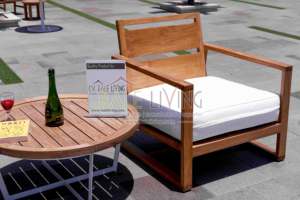 Chaise Soffa Cattalina Bali en bois de teck, mobilier indonésien - Product Image 5