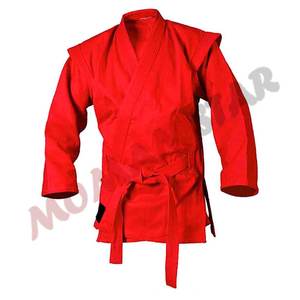 OEM Sambo uniforme personalizado logotipo de la marca de alta calidad Sambo Gi chaqueta - Product Image 4